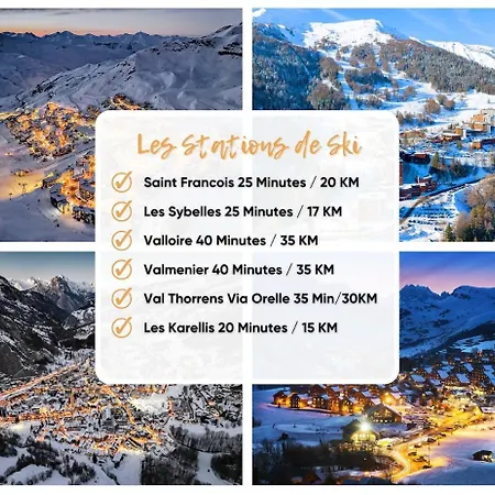 Le Refuge Centre Climatisation Parking Balcon * Saint-Jean-de-Maurienne